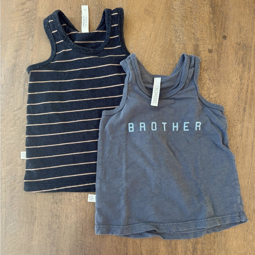 Set of two Childhoods Tank Tops